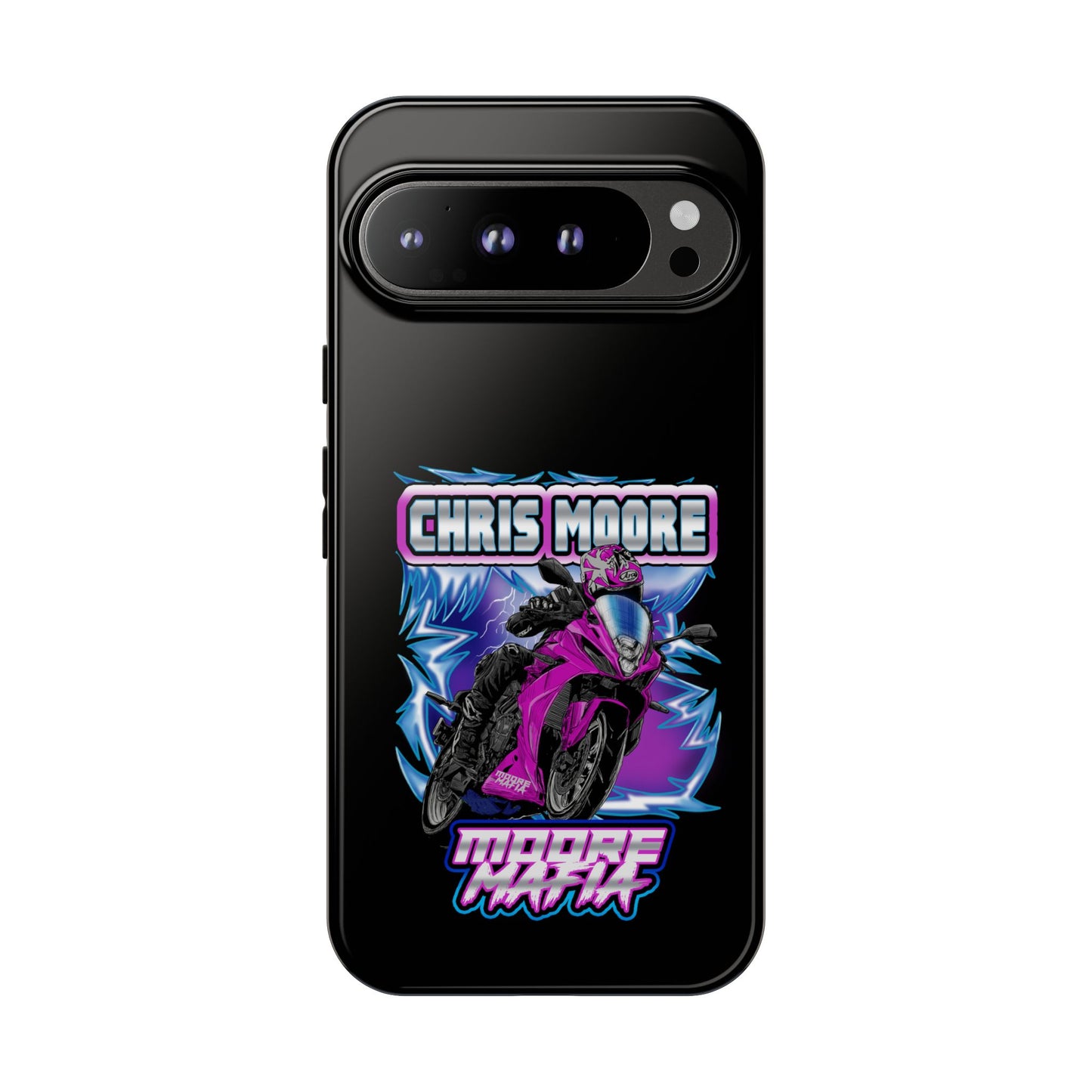 Purple Lightning Phone Case