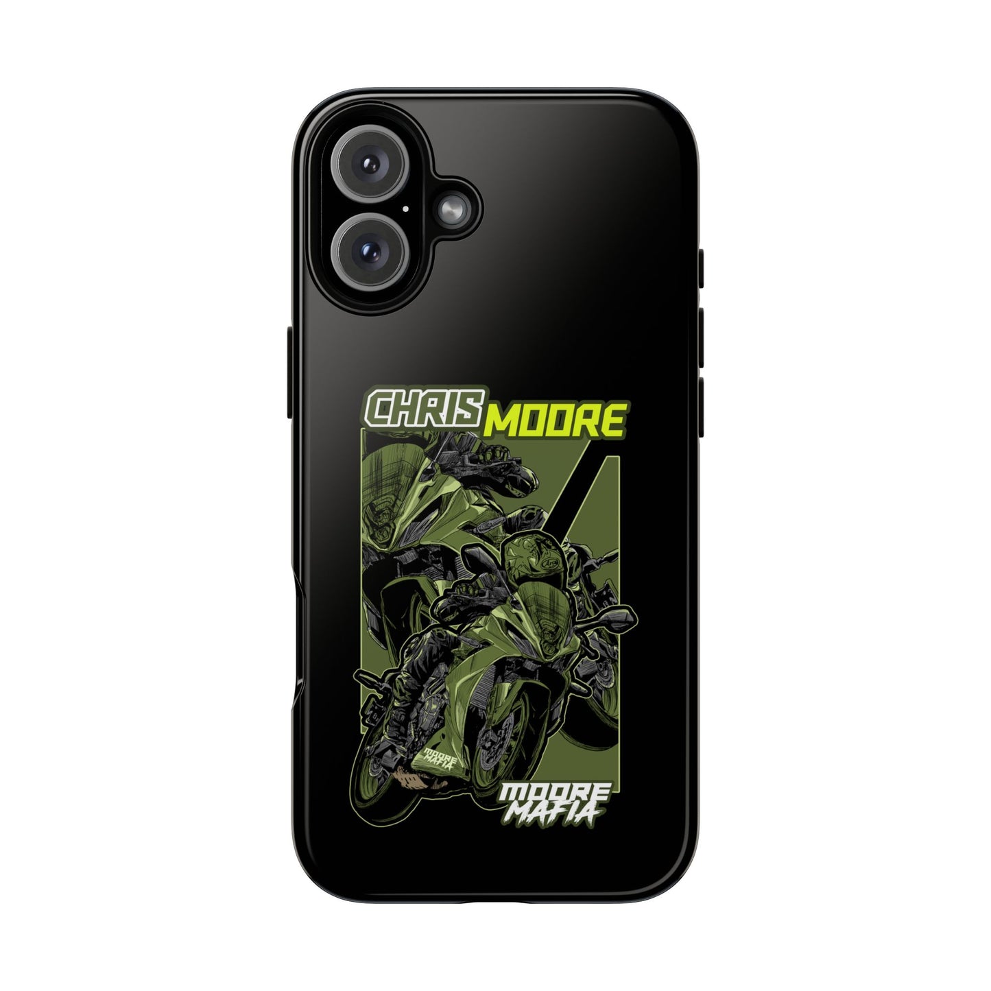 Green Chris Moore Phone Case