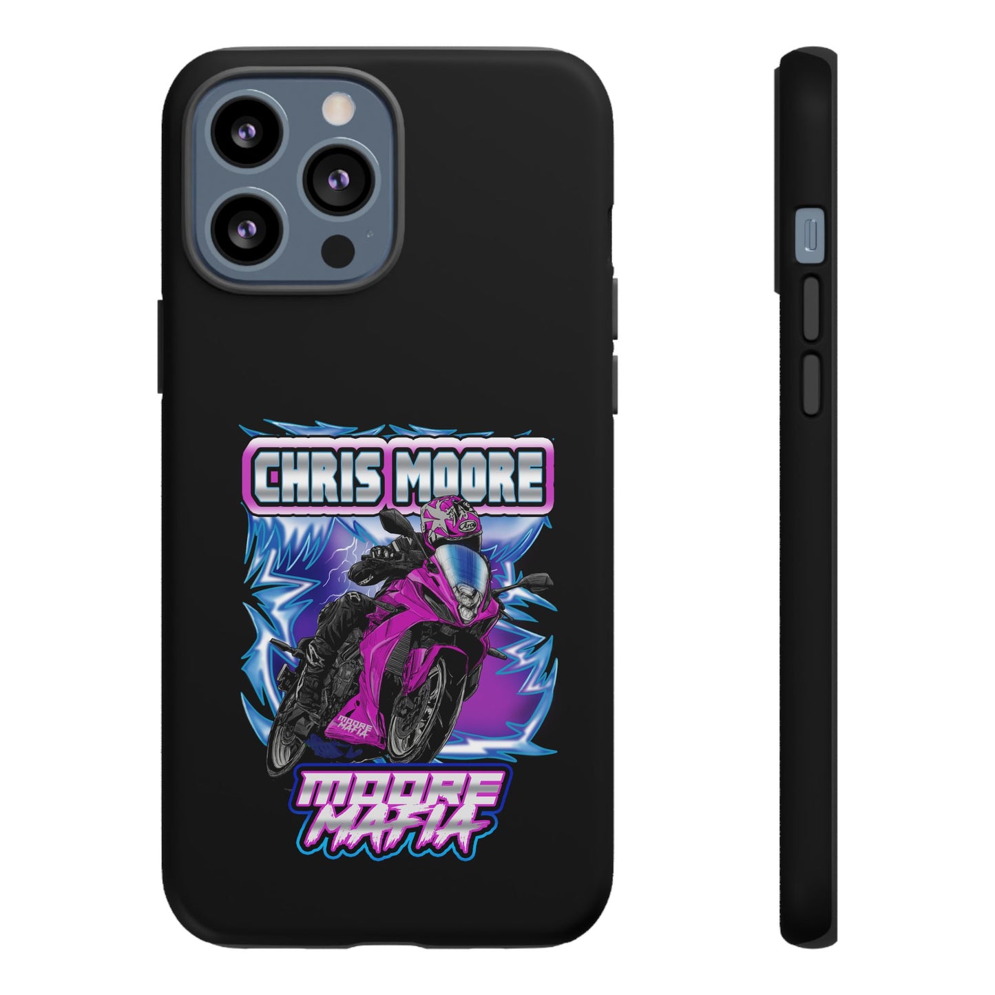 Purple Lightning Phone Case