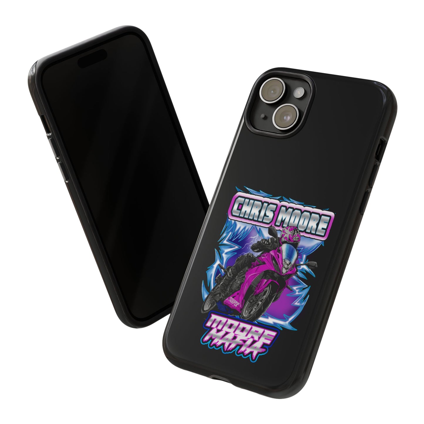 Purple Lightning Phone Case