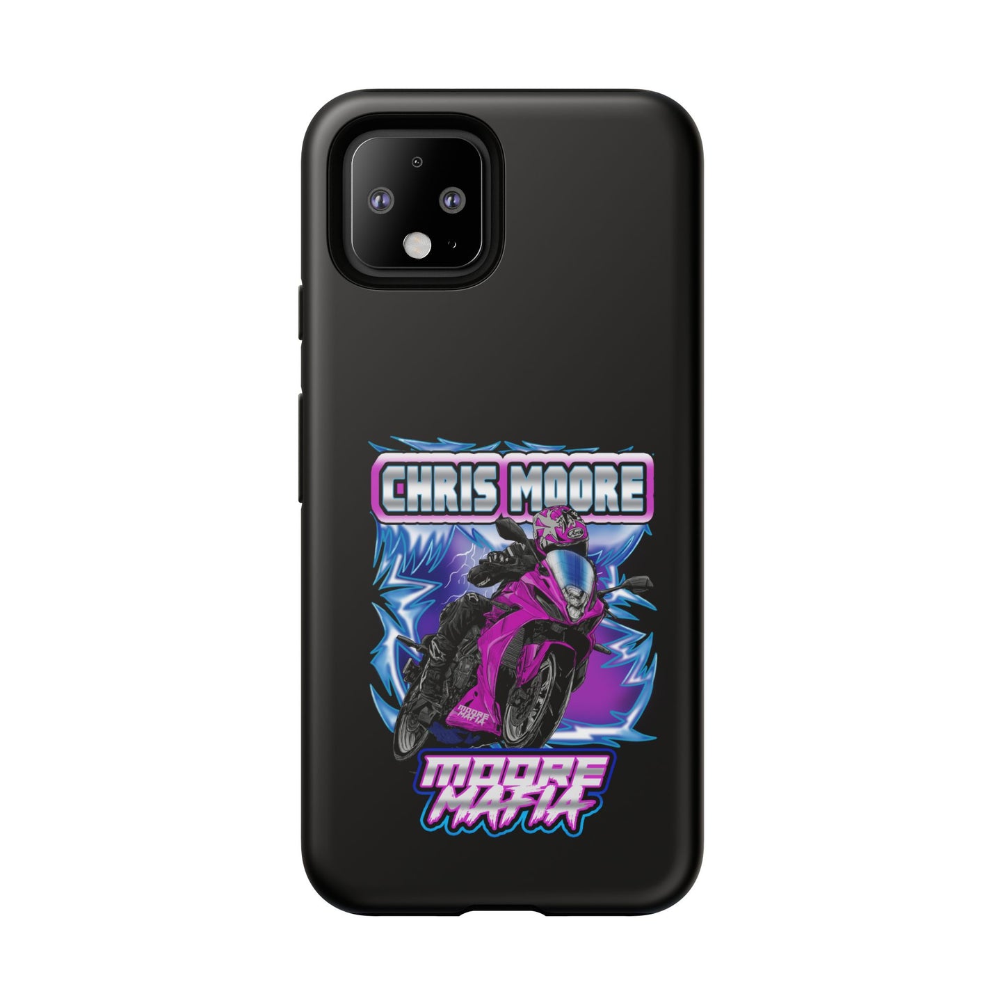 Purple Lightning Phone Case