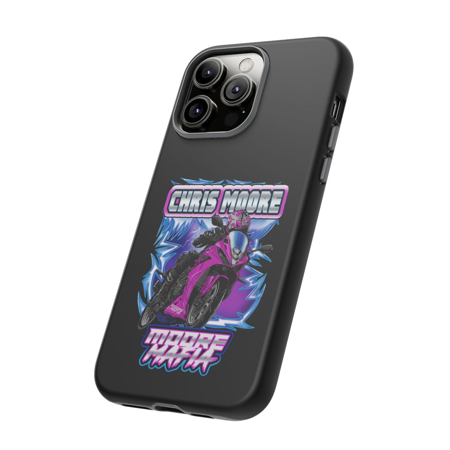 Purple Lightning Phone Case