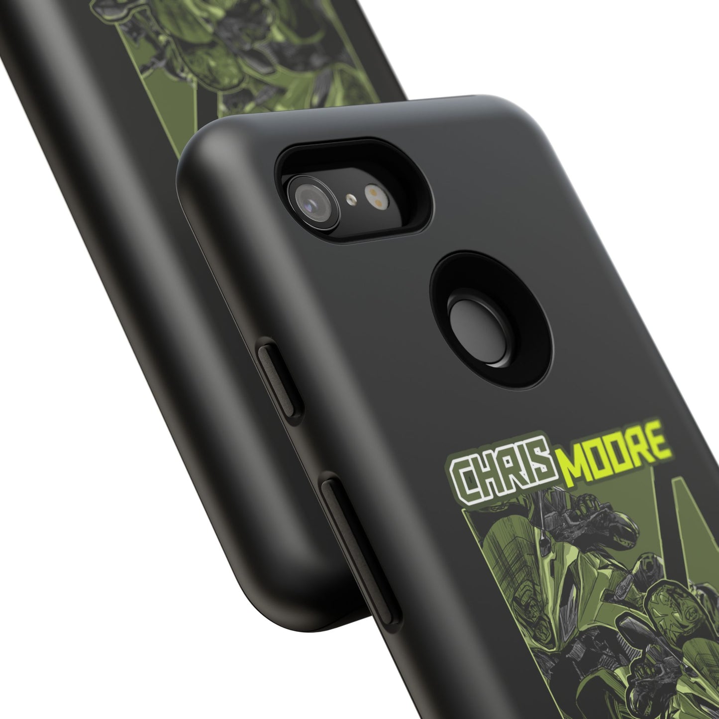 Green Chris Moore Phone Case