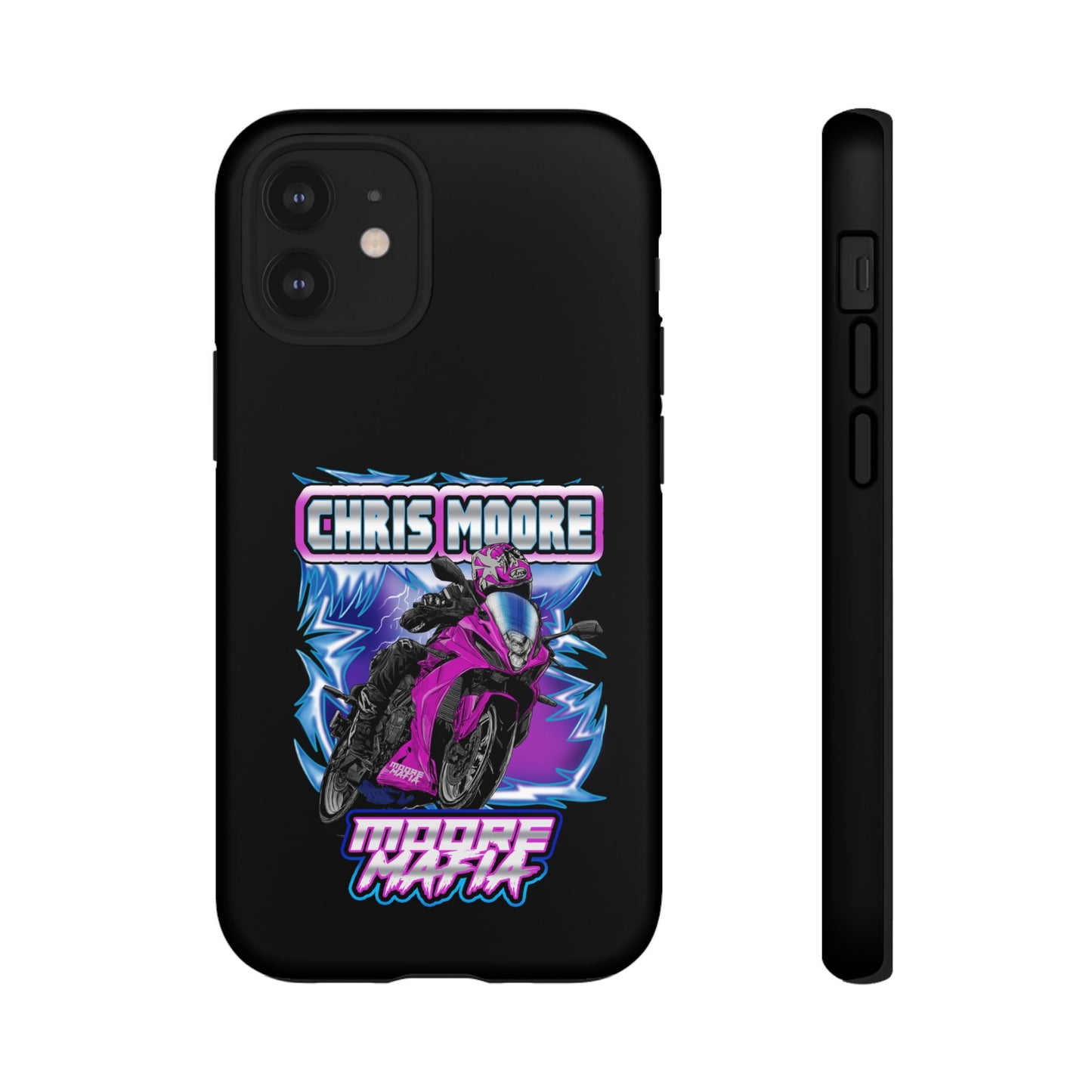 Purple Lightning Phone Case