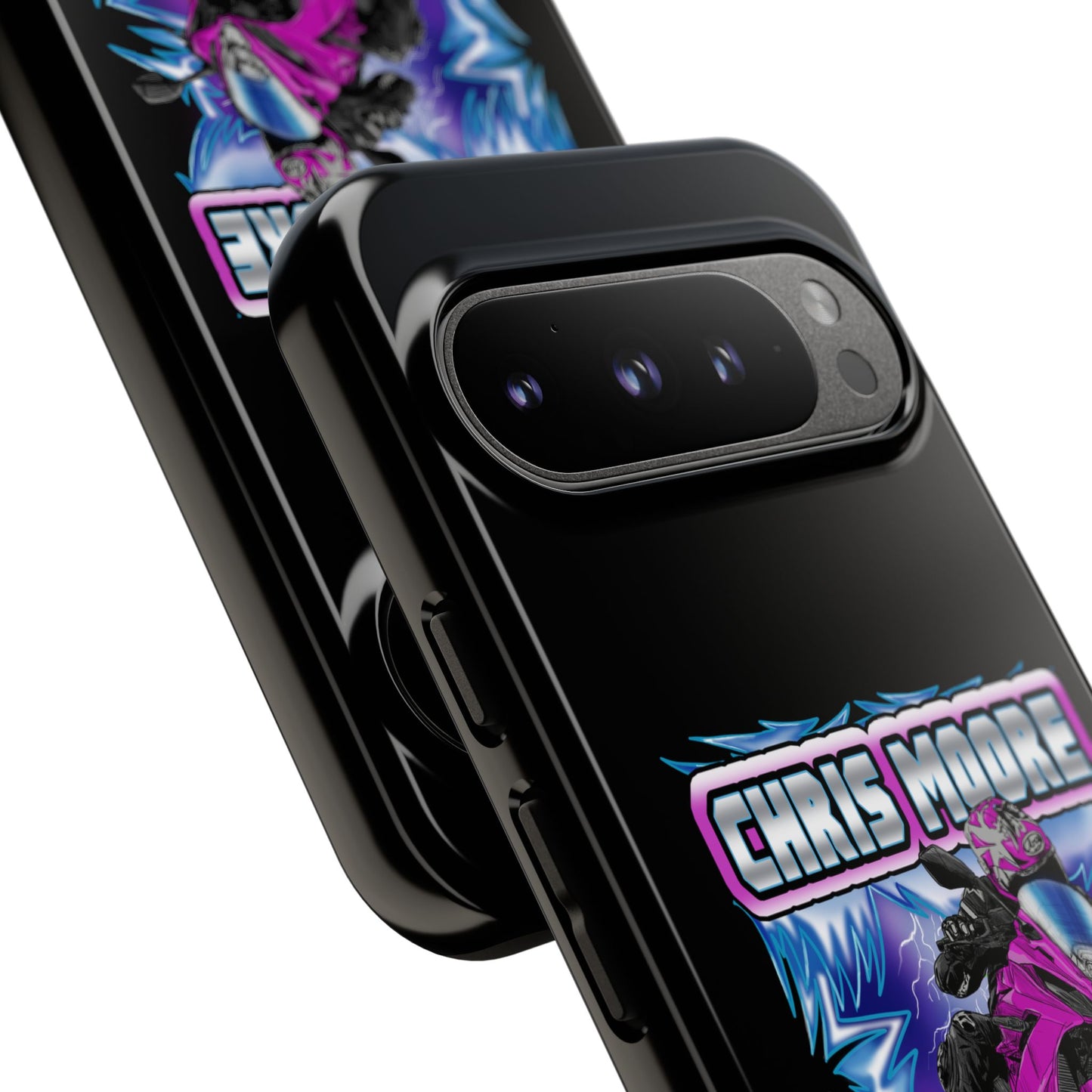 Purple Lightning Phone Case