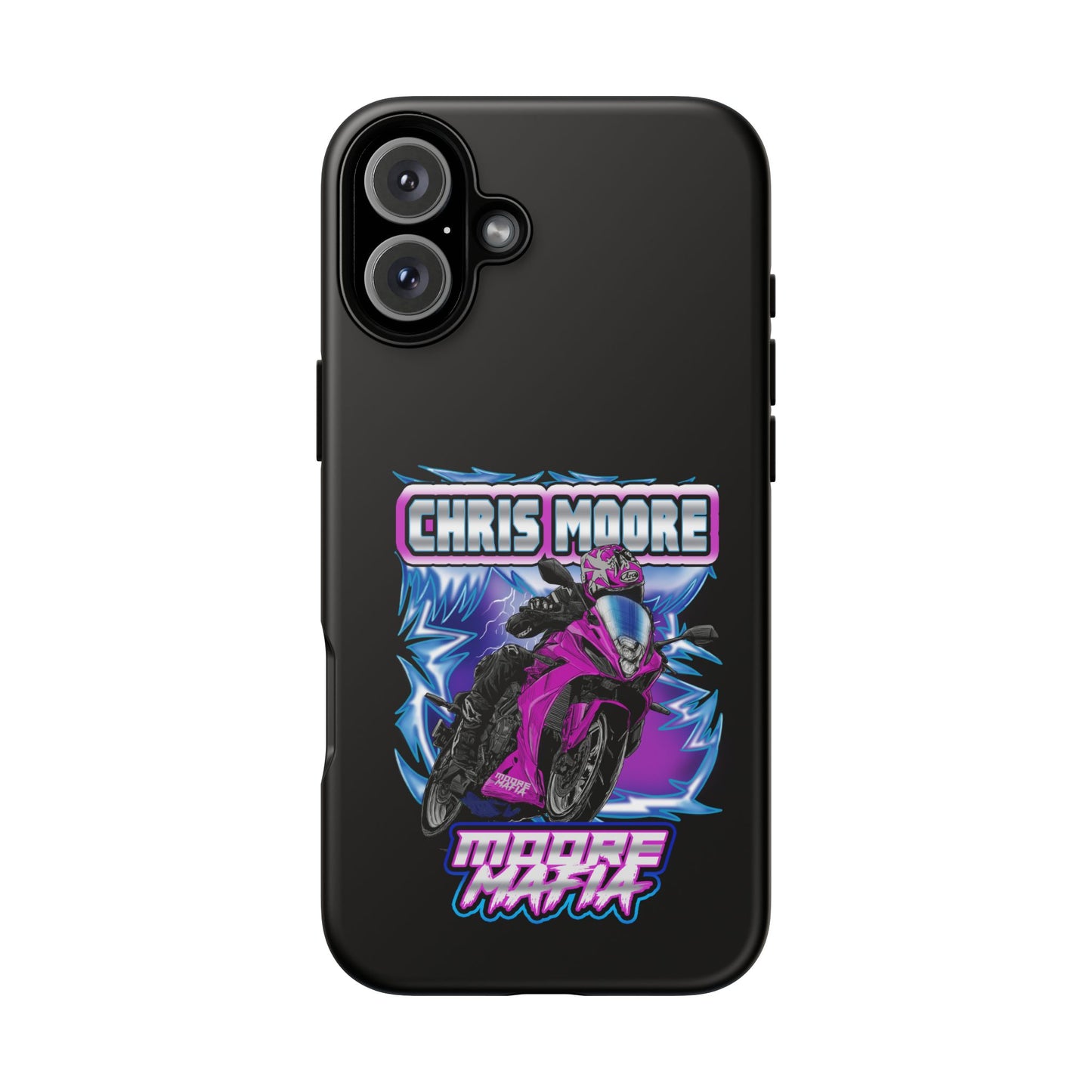 Purple Lightning Phone Case
