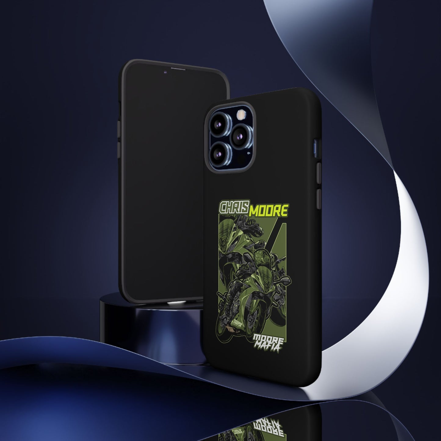 Green Chris Moore Phone Case