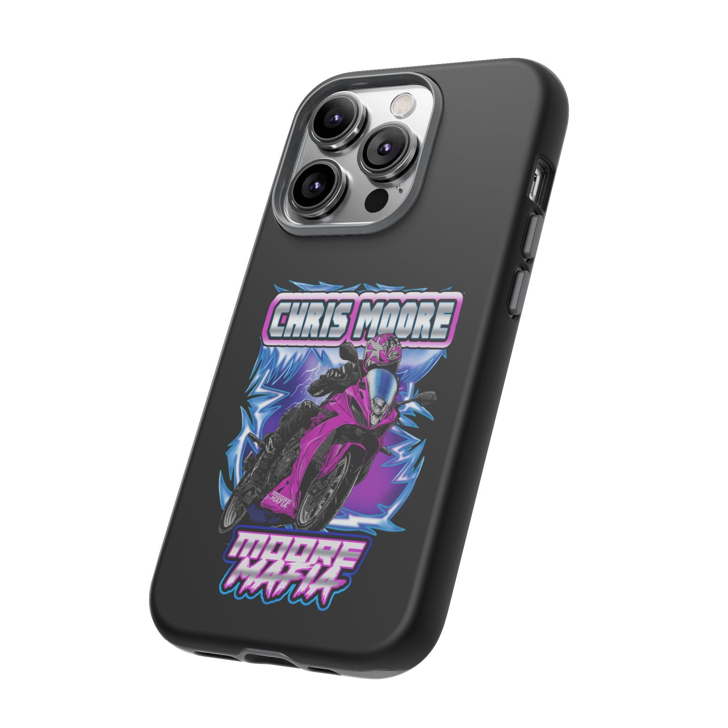 Purple Lightning Phone Case