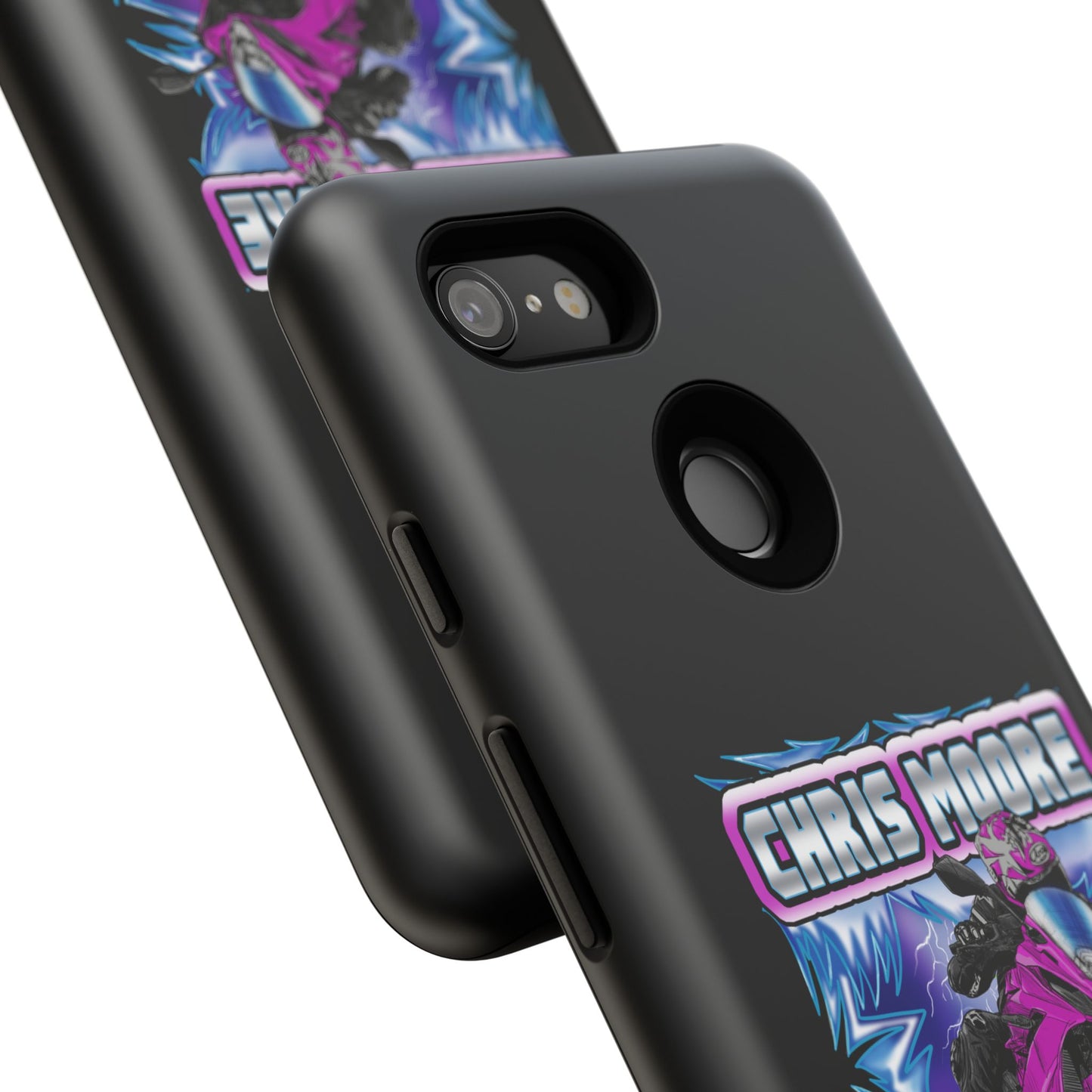 Purple Lightning Phone Case