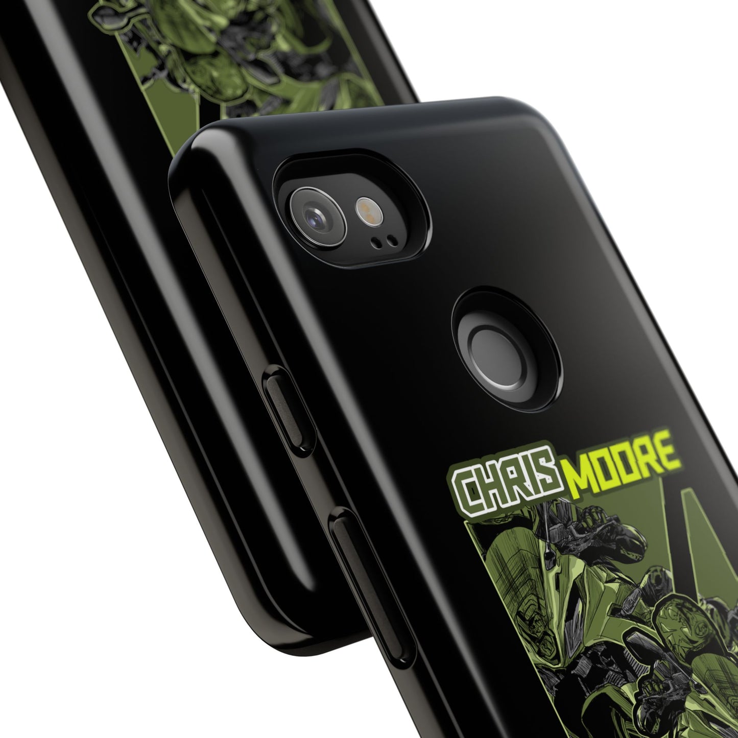 Green Chris Moore Phone Case