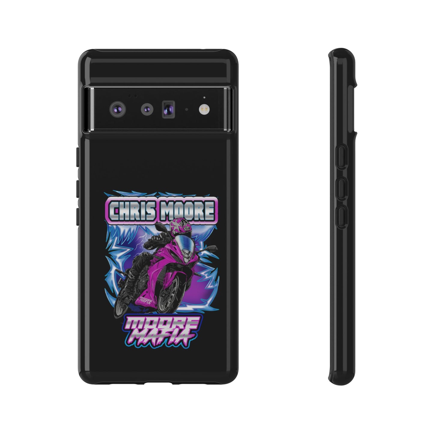 Purple Lightning Phone Case