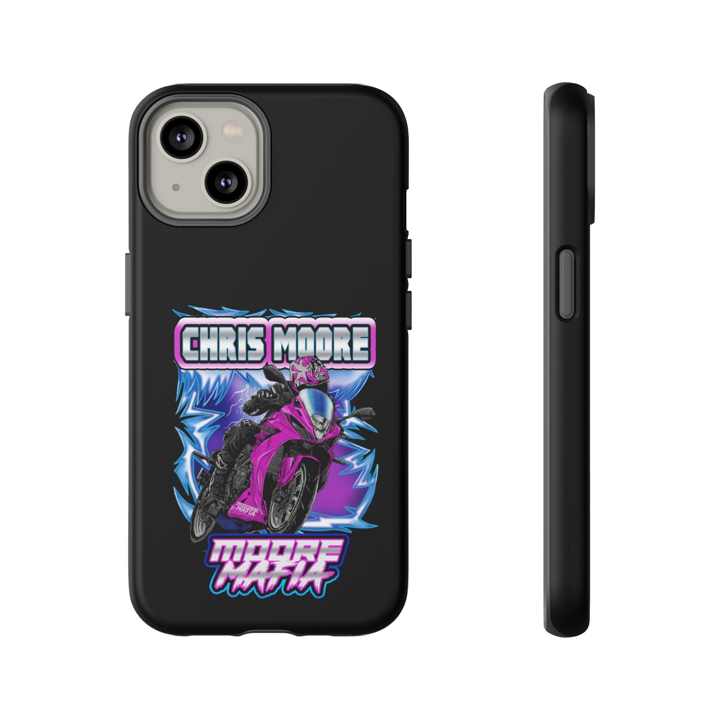 Purple Lightning Phone Case