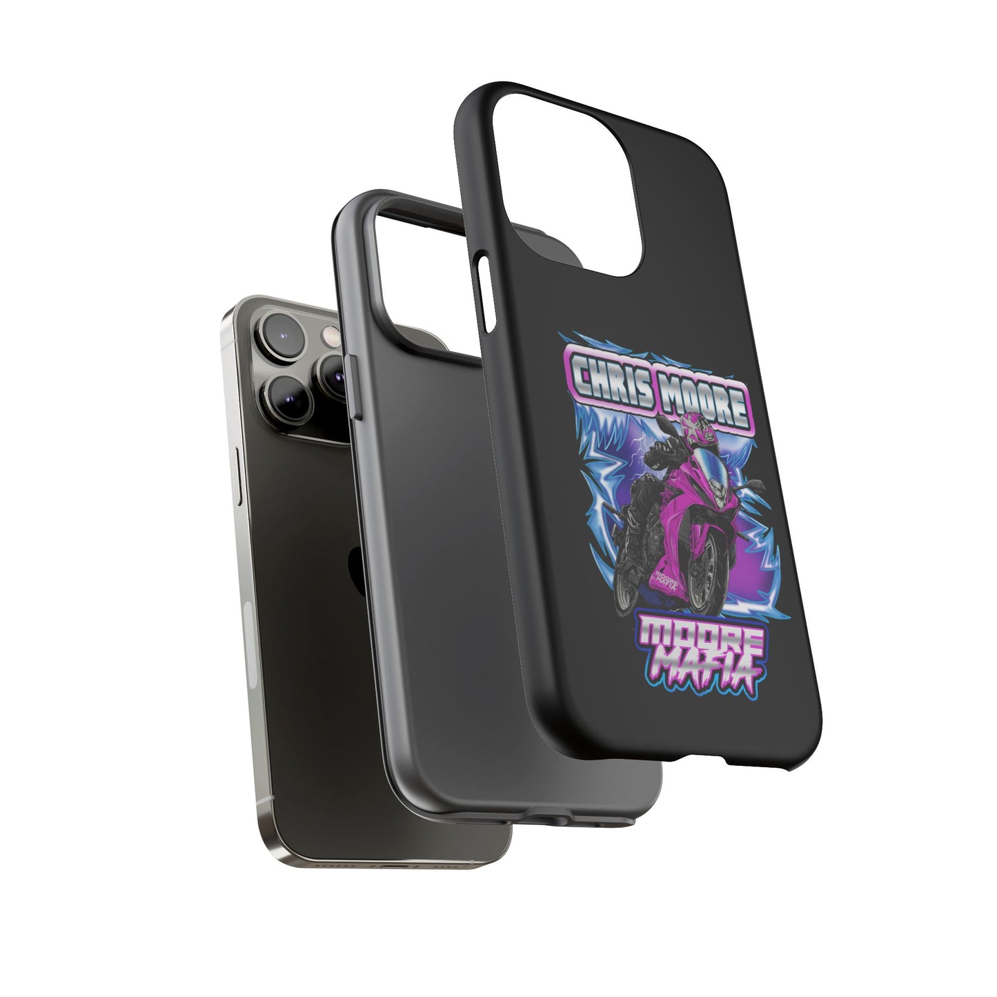 Purple Lightning Phone Case