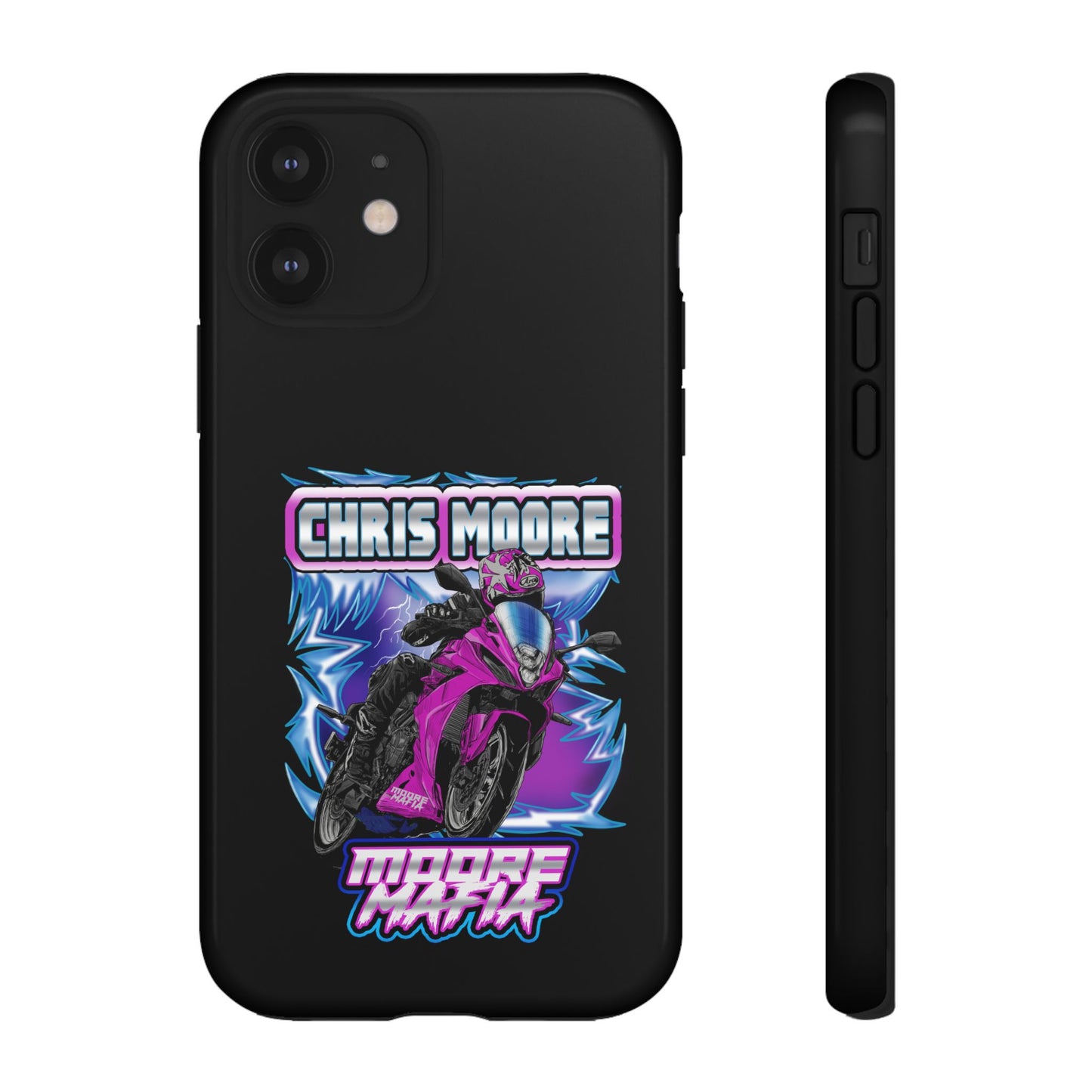 Purple Lightning Phone Case