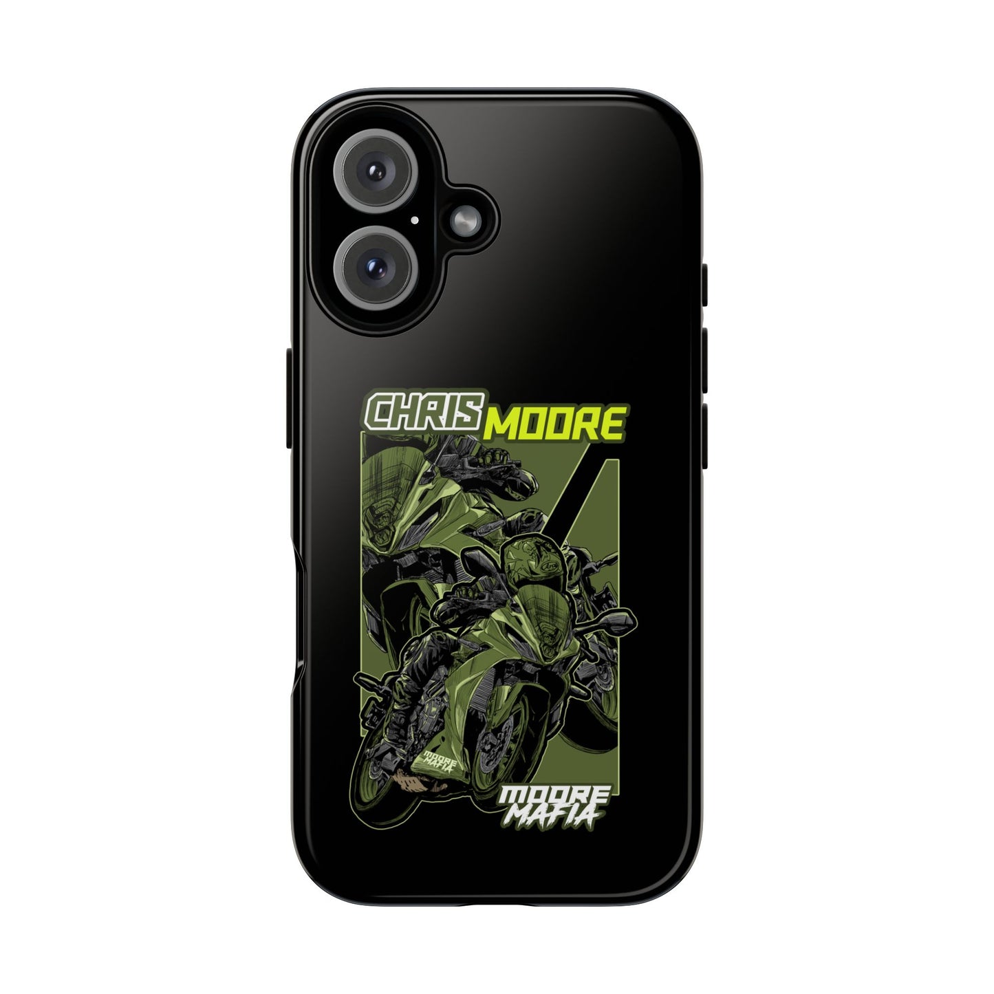 Green Chris Moore Phone Case