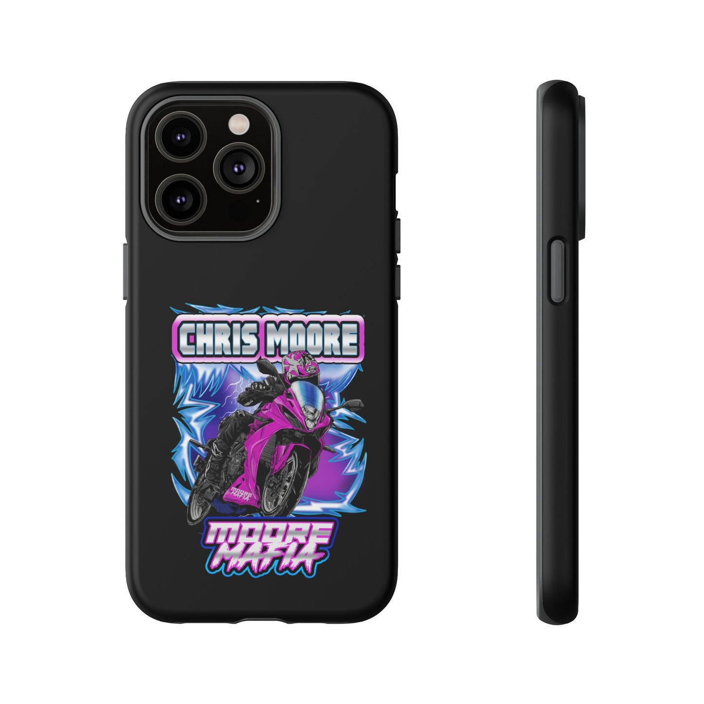 Purple Lightning Phone Case