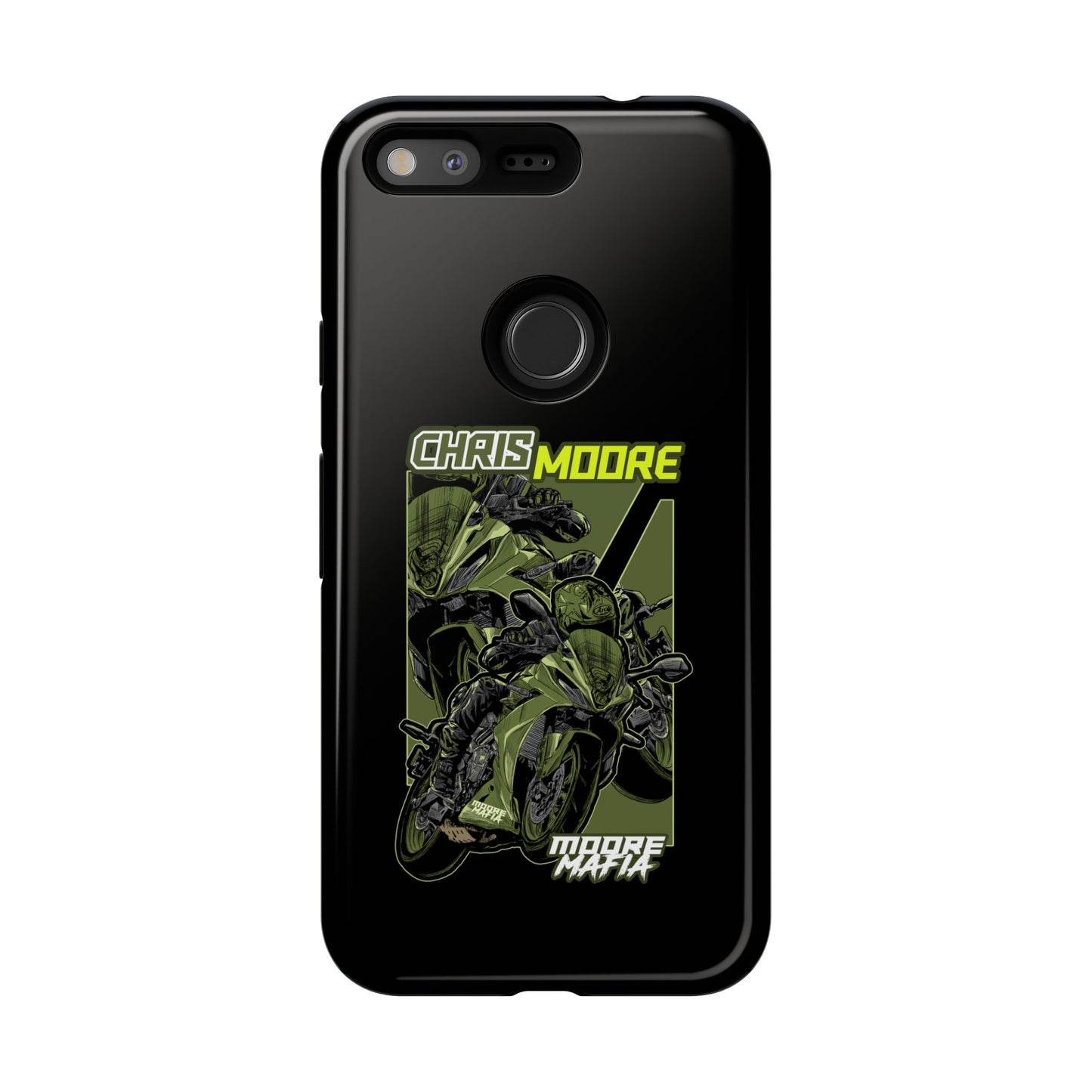 Green Chris Moore Phone Case
