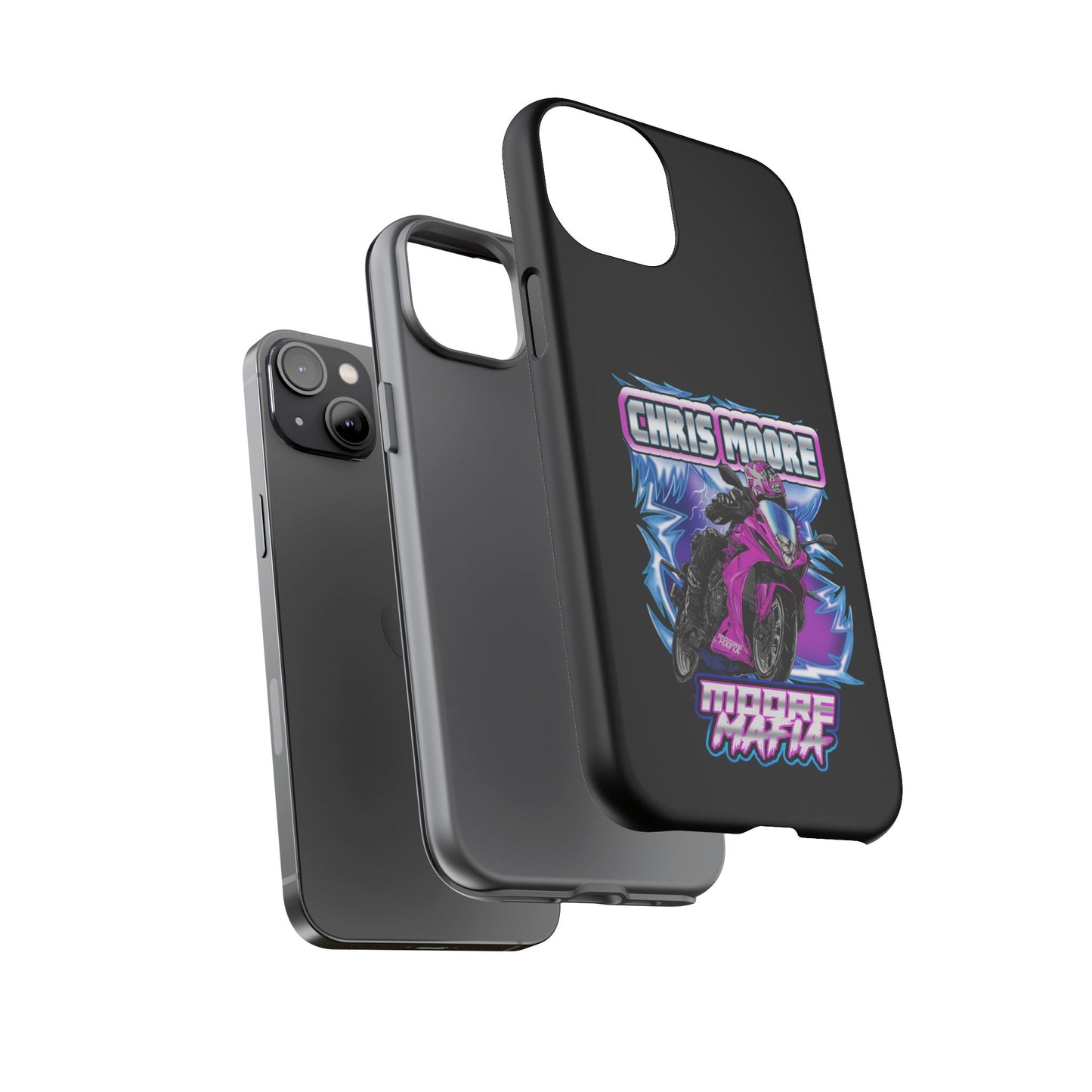 Purple Lightning Phone Case