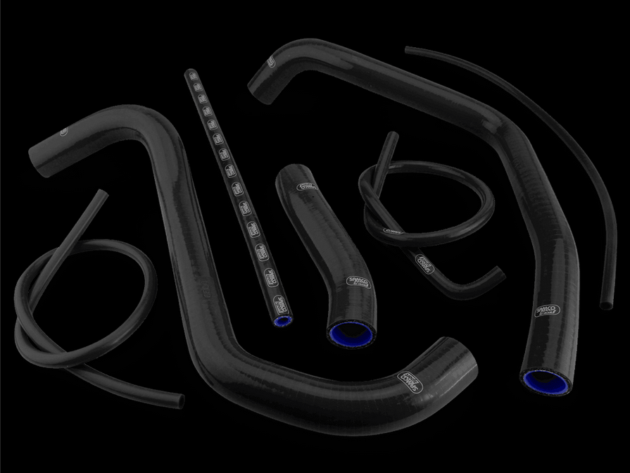 Samco Radiator Hose Kit Suzuki Hayabusa 1300 (Gen 3) (2022+) (Black)