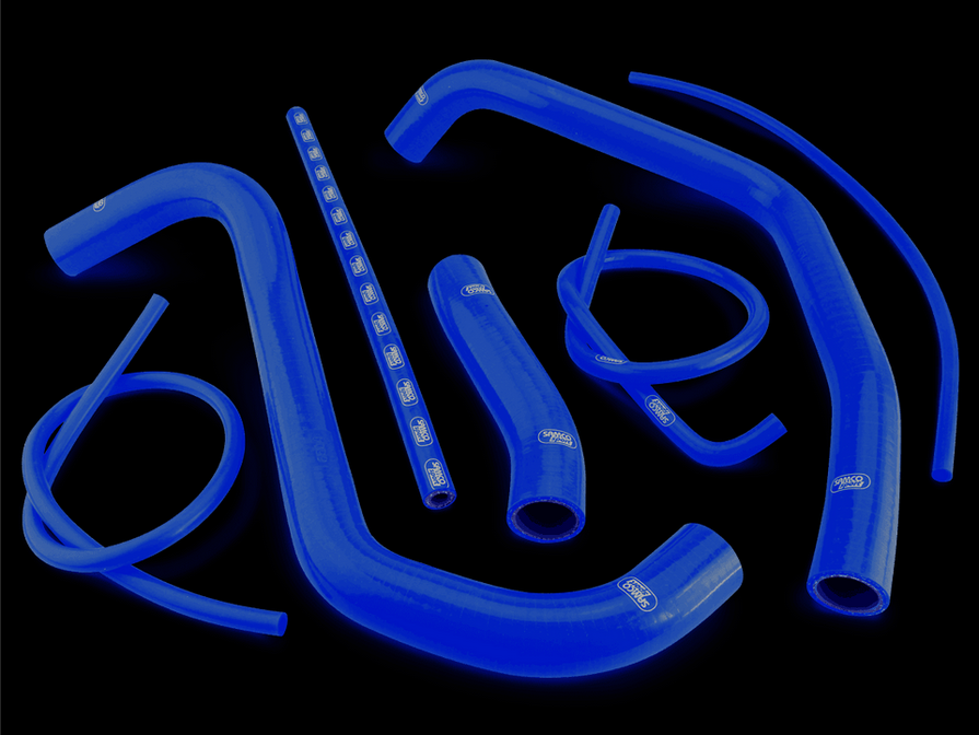 Samco Radiator Hose Kit Suzuki Hayabusa 1300 (Gen 3) (2022+) (Blue)