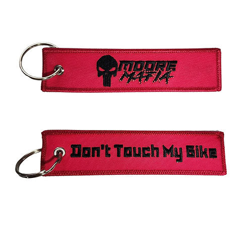"Don't Touch My Bike" Keychain