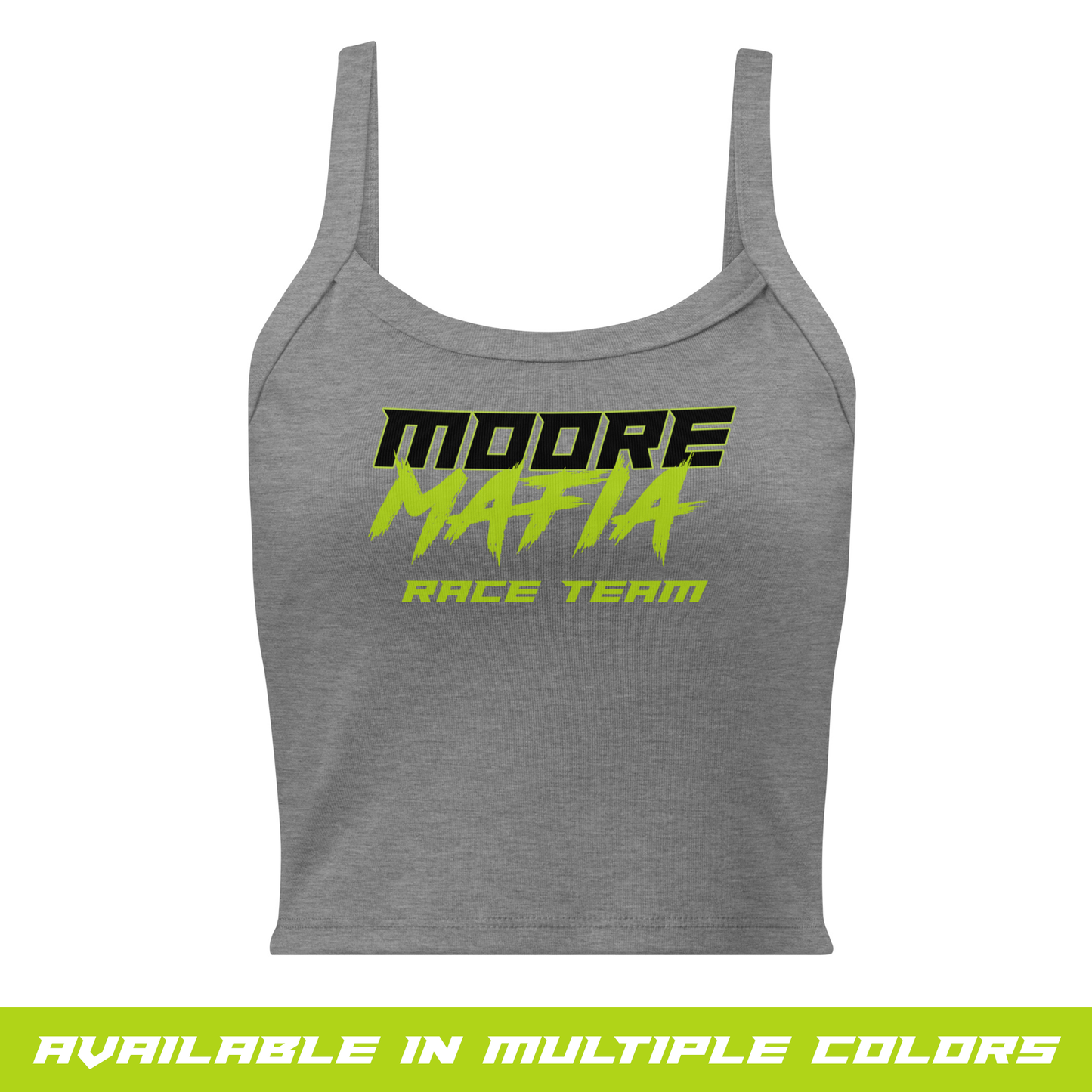 Moore Mafia Race Team Green Women’s Micro-Rib Tank Top