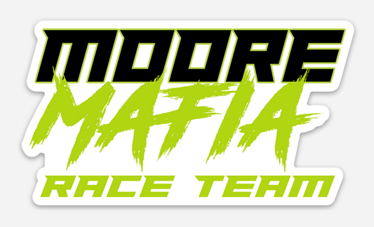 Moore Mafia Race Team Green Sticker