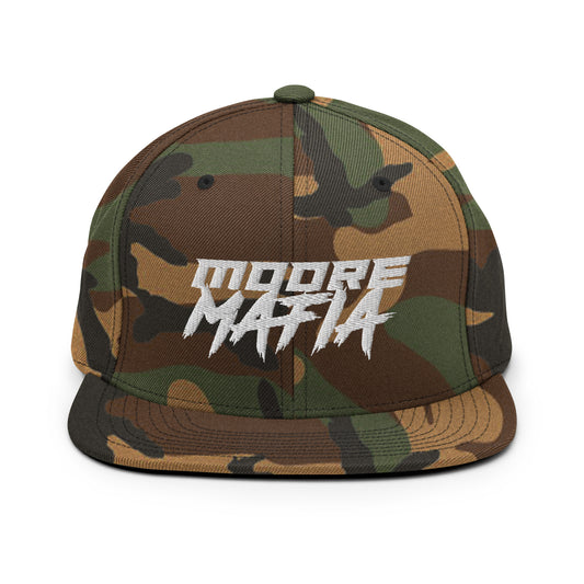 Moroe Mafia Camo Snapback Hat
