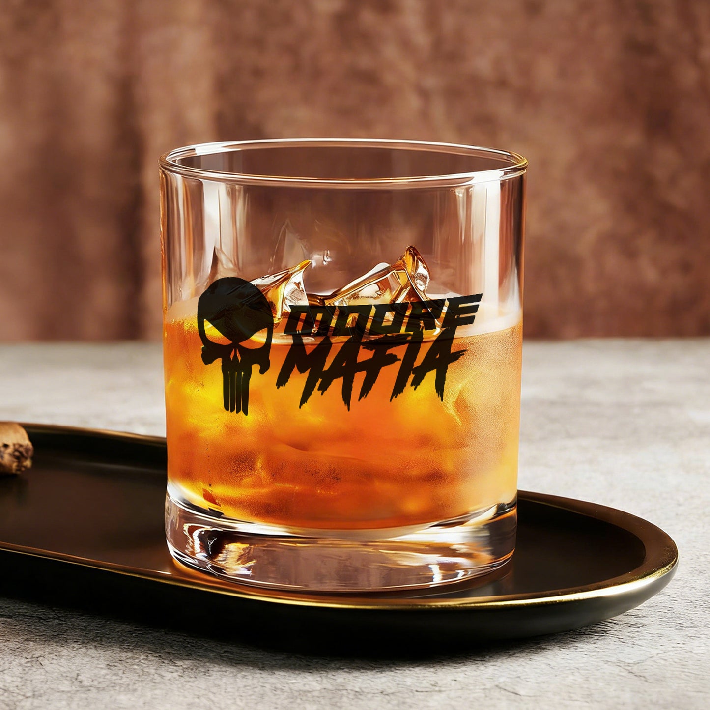 Moore Mafia Whiskey Glass