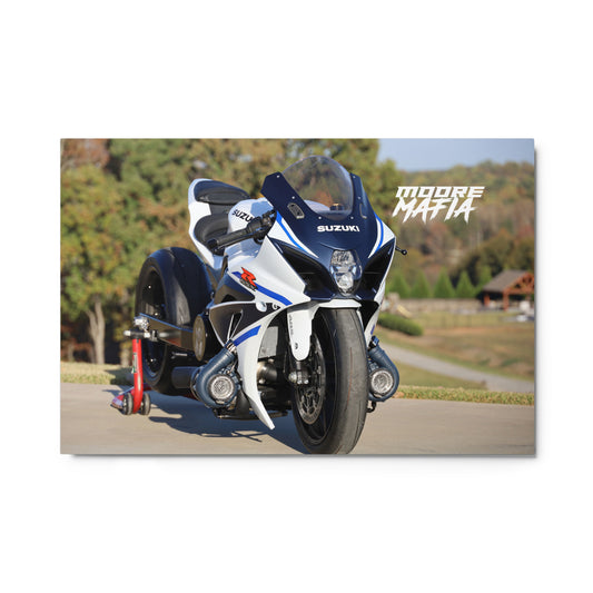 TWIN TURBO GSXR 1000 Metal Print