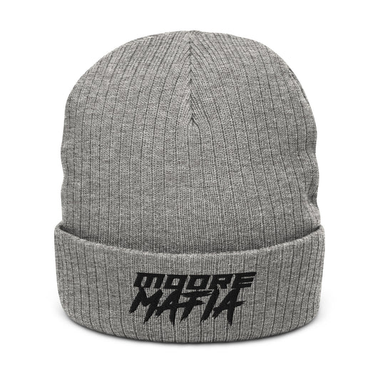Moore Mafia Ribbed Knit Beanie
