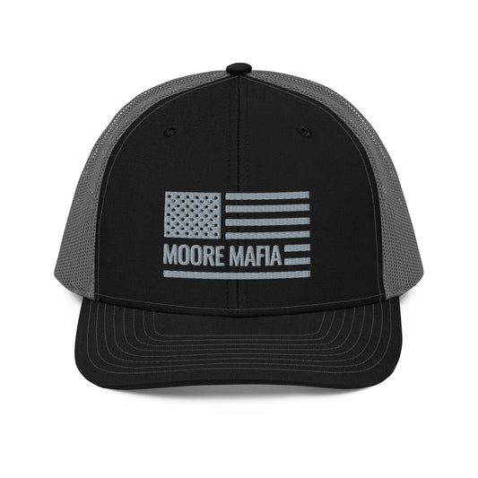 Moore Mafia Gray Flag Trucker Cap