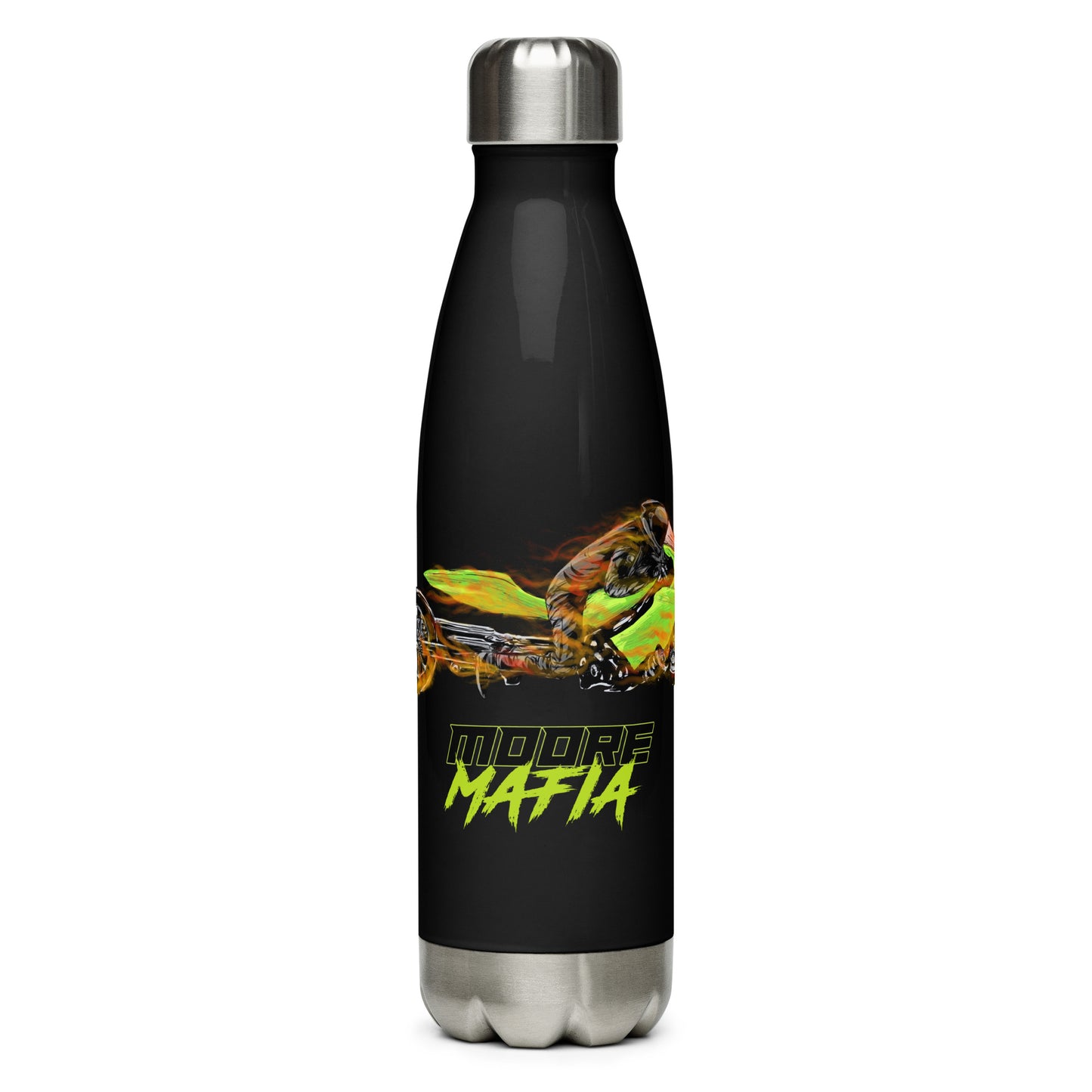 Flaming Melania Stainless Steel Water Bottle