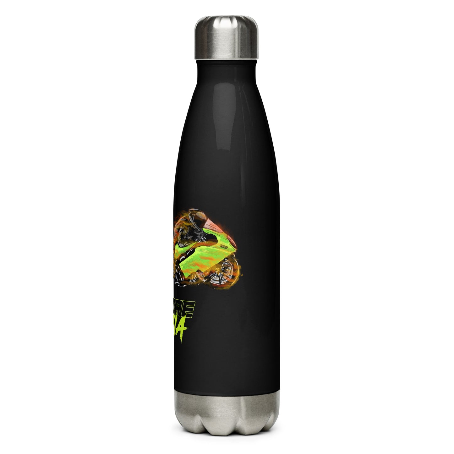 Flaming Melania Stainless Steel Water Bottle