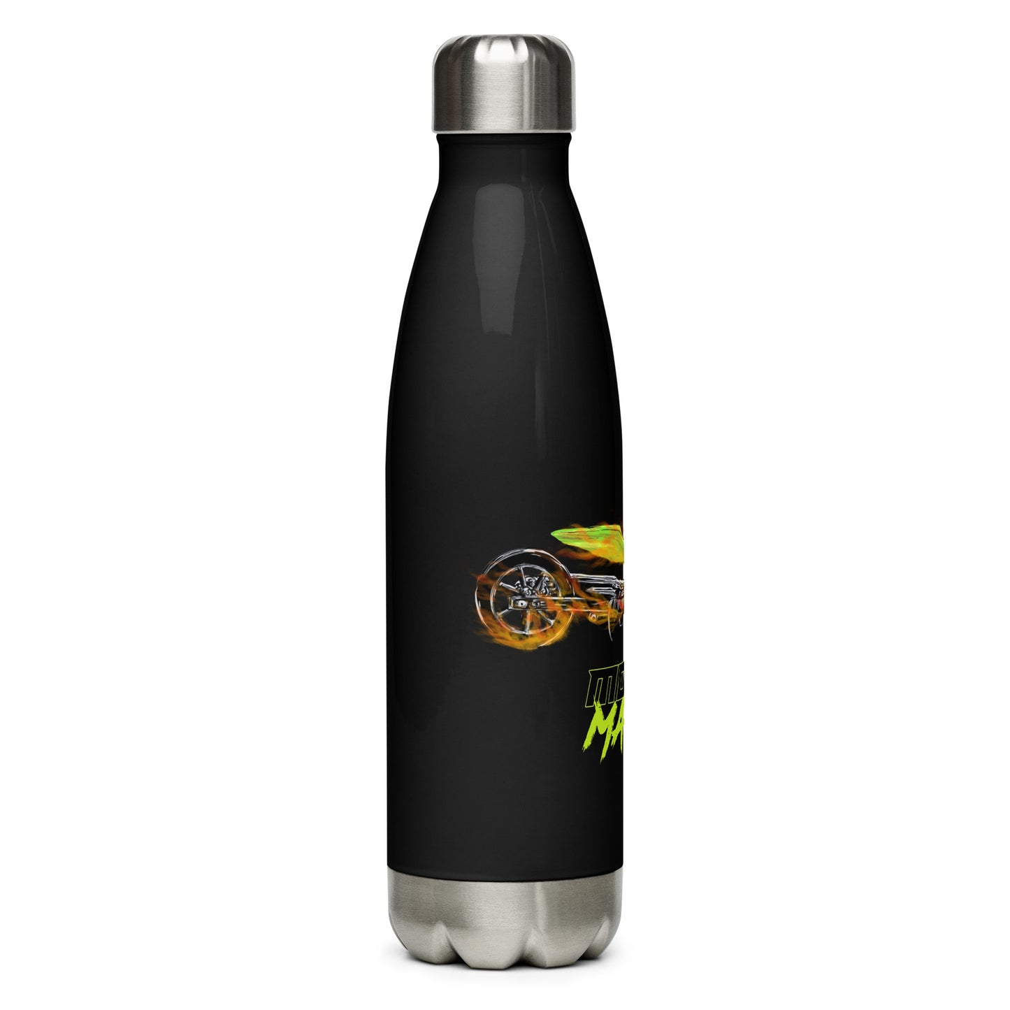 Flaming Melania Stainless Steel Water Bottle