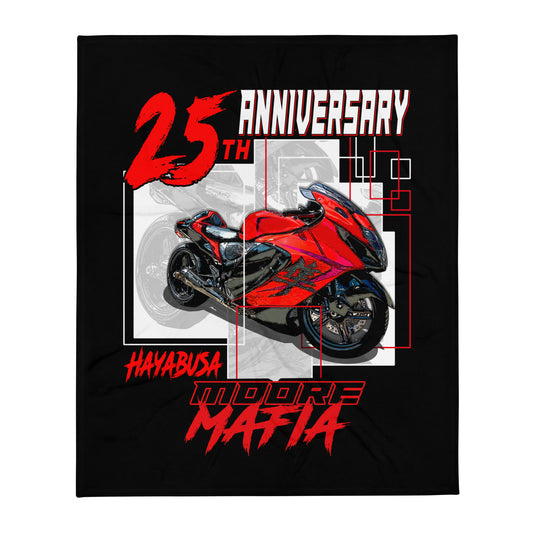 25th Anniversary Hayabusa Throw Blanket