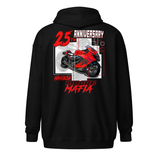 25th Anniversary Hayabusa Unisex Zip Hoodie