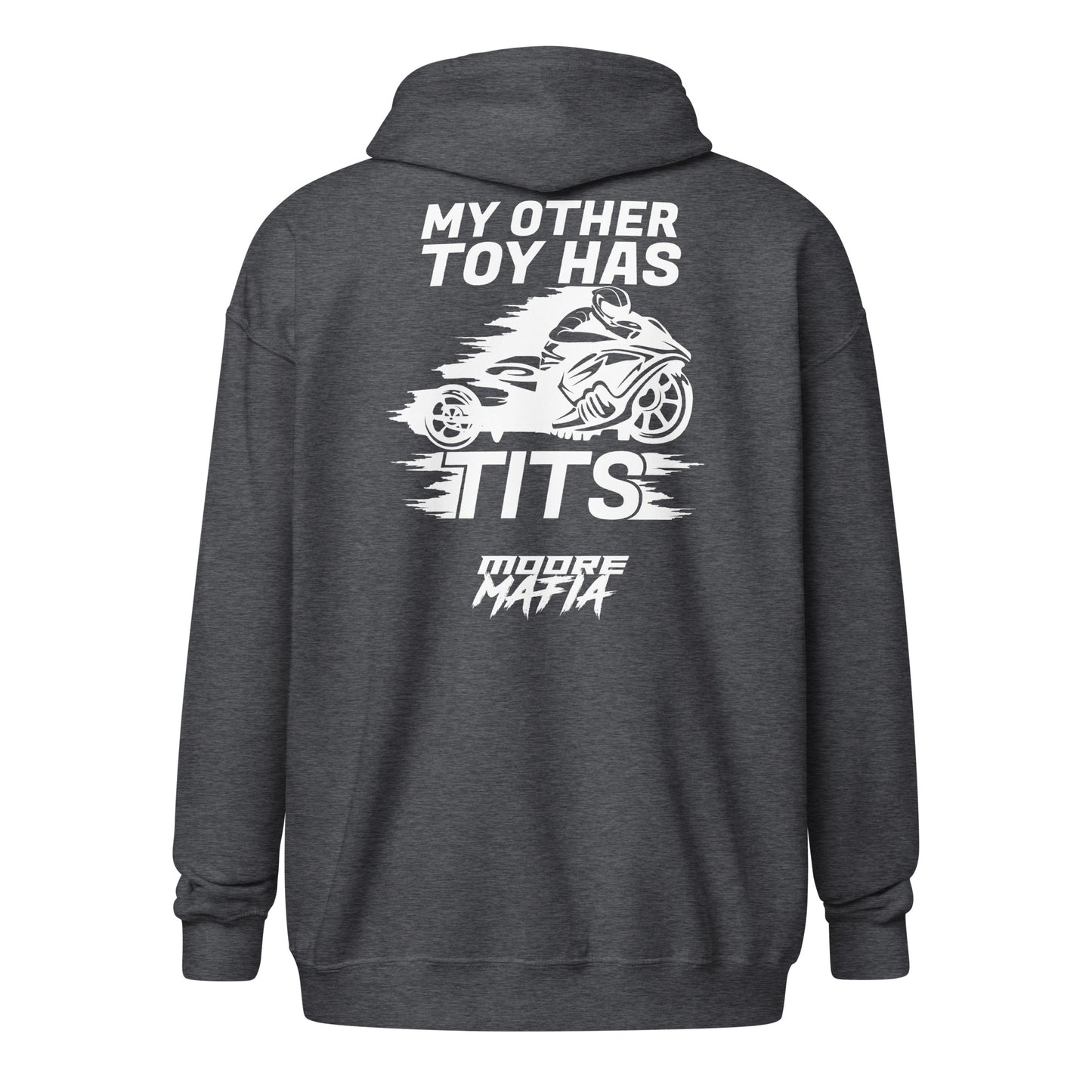 My Other Toy Unisex Zip Hoodie