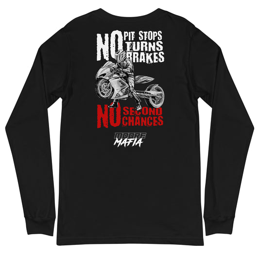 Not Pit Stops Unisex Long Sleeve Tee