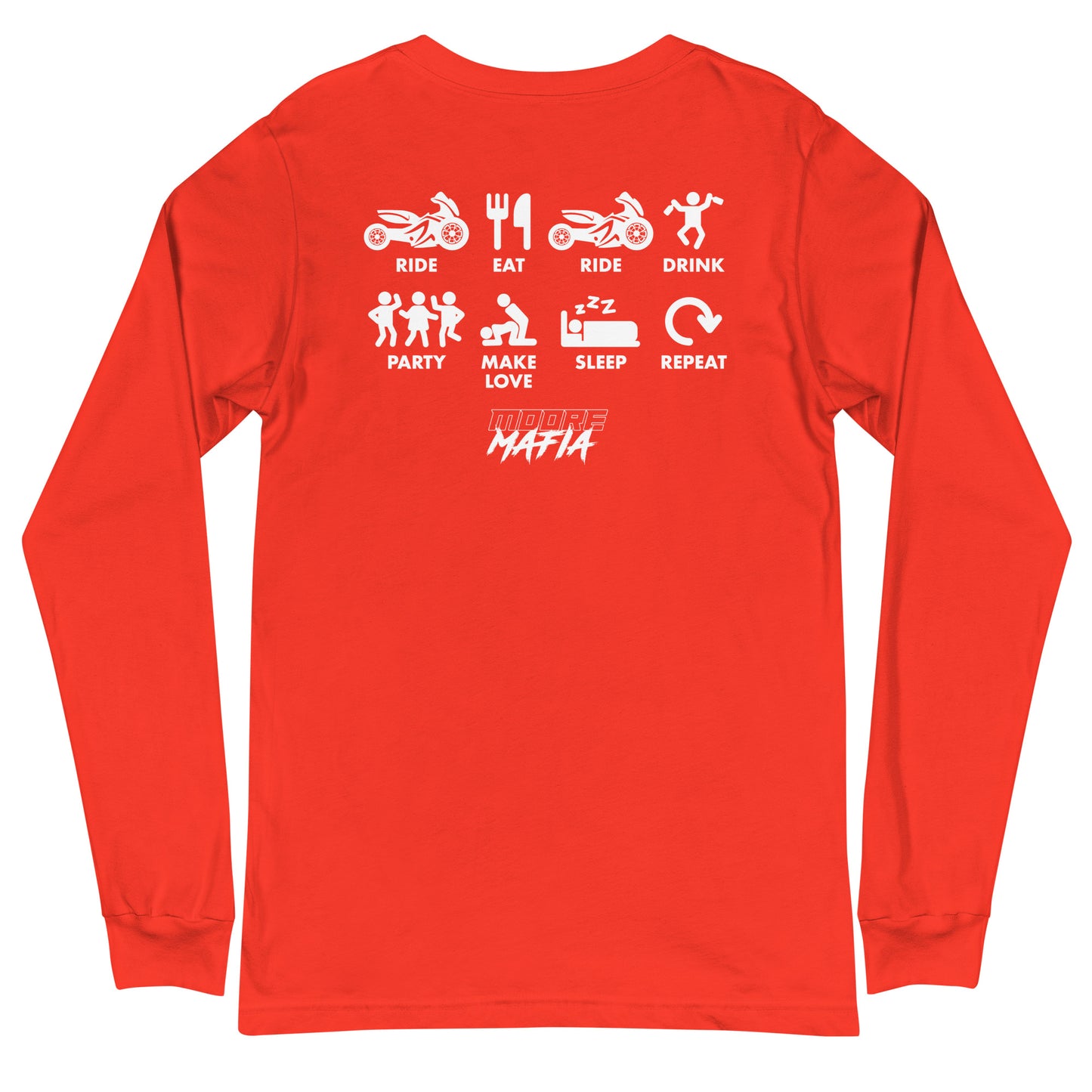 Repeat Unisex Long Sleeve Tee