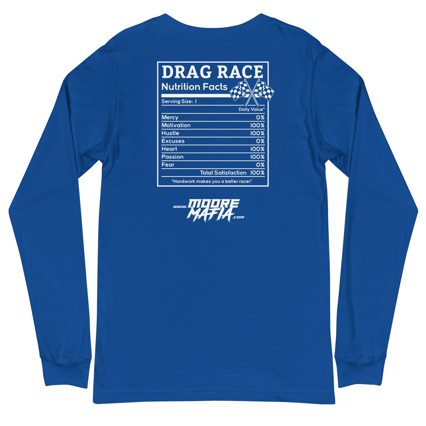 Drag Race Nutrition Unisex Long Sleeve Tee