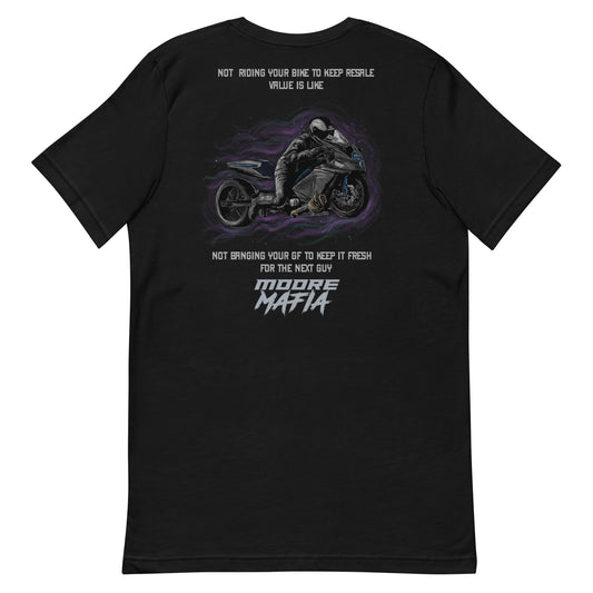 Not Riding Your Bike Unisex T-shirt