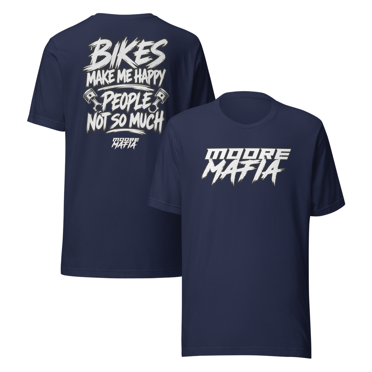 Bikes Make Me Happy People Not So Much Unisex T-Shirt ***35,000 BONUS ENTRIES *** ENDS 5PM EST 10/18/2026