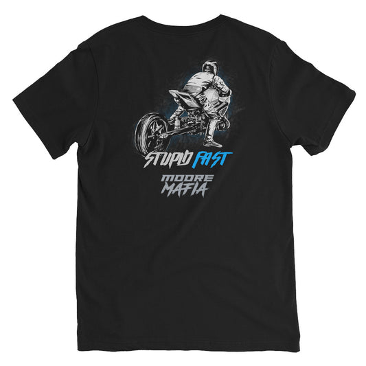 Stupid Fast Unisex V-Neck T-Shirt