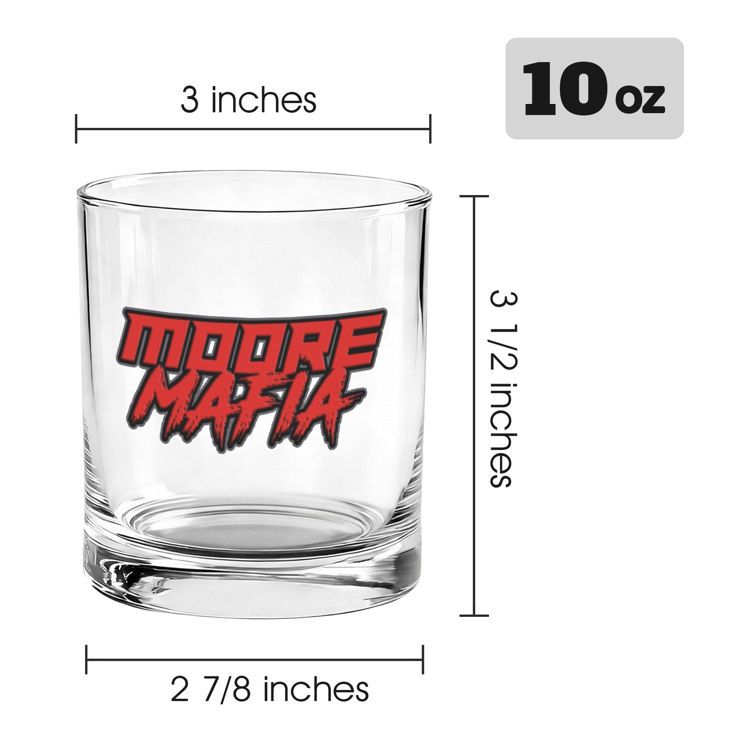 Moore Mafia Whiskey Glass