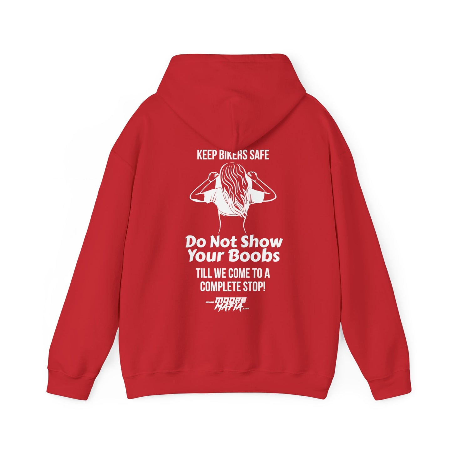 Keep Bikers Safe Hooded Sweatshirt