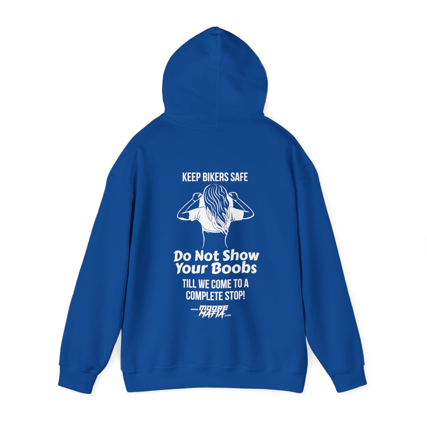 Keep Bikers Safe Hooded Sweatshirt