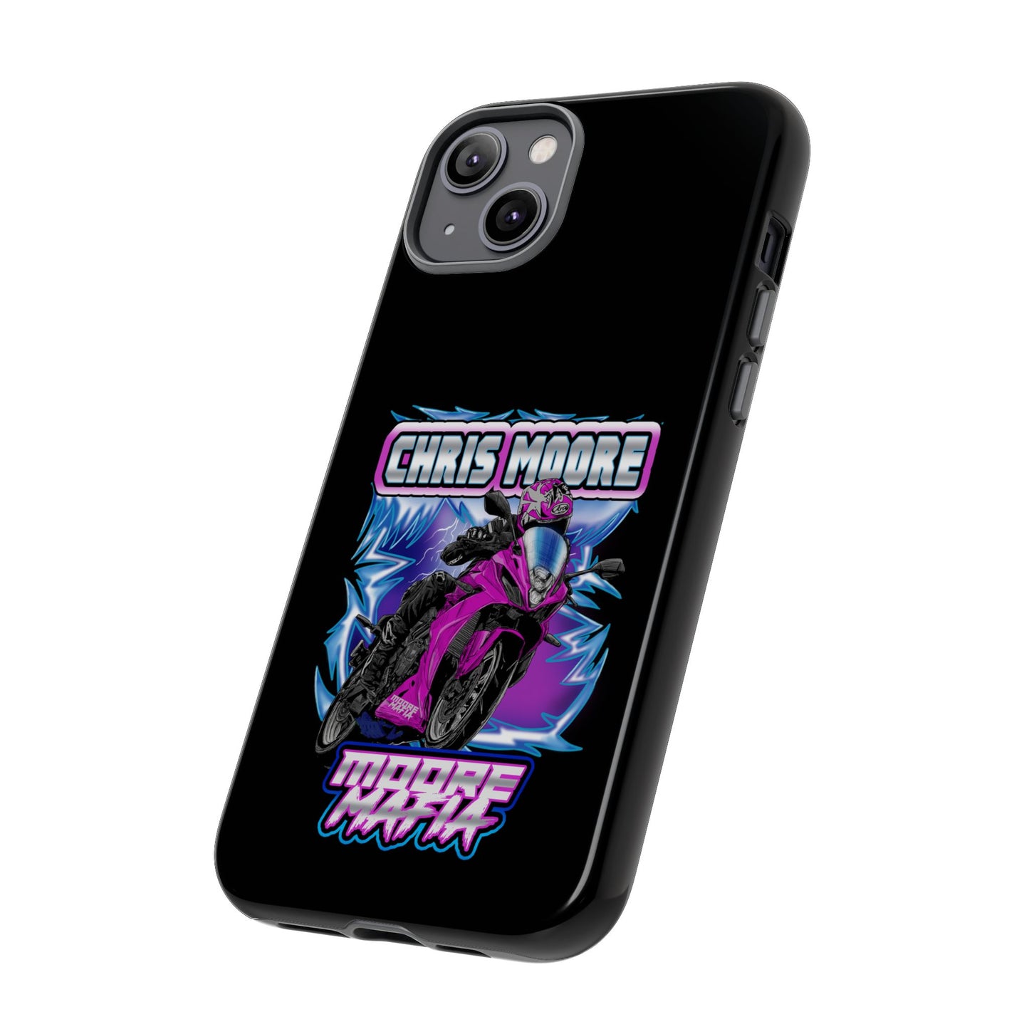 Purple Lightning  Phone Case