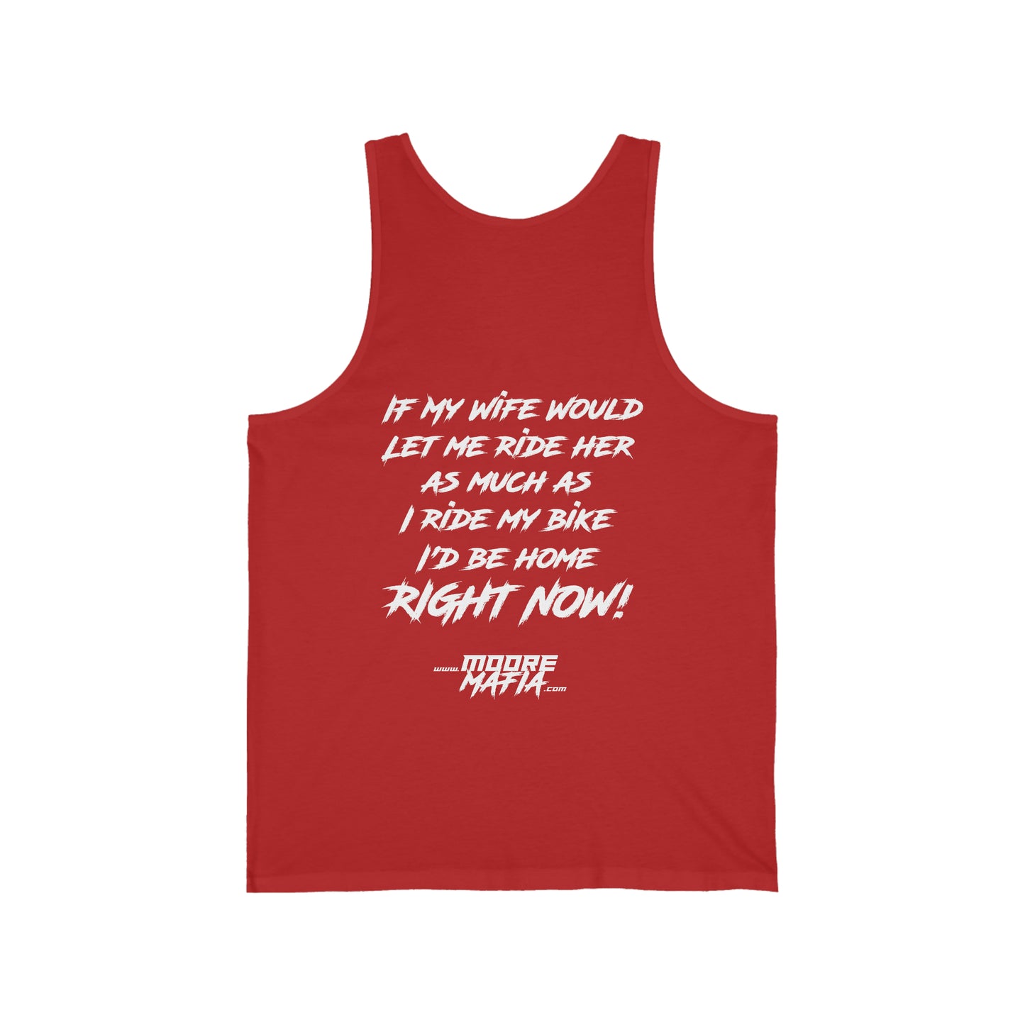 I'd Be Home Right Now Unisex Tank