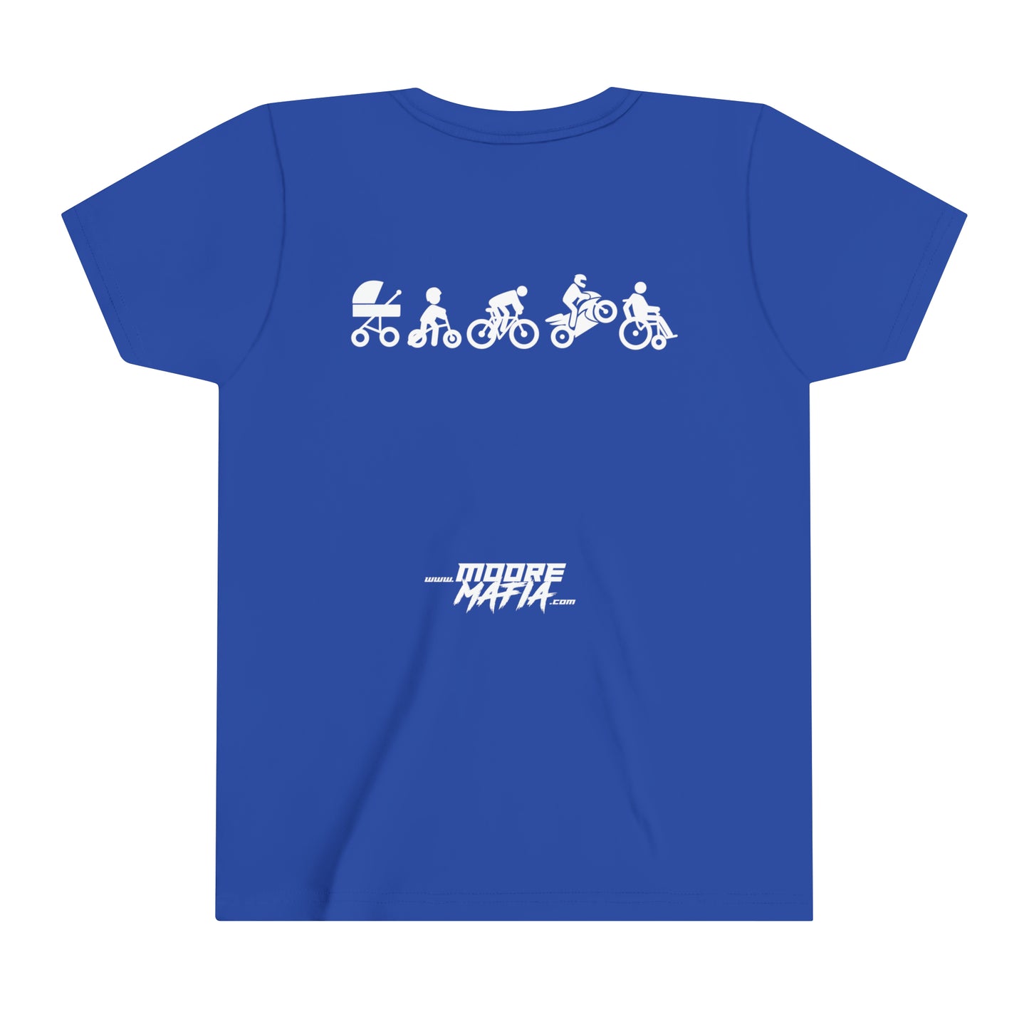 Wheels For Life Youth Short Sleeve T-Shirt